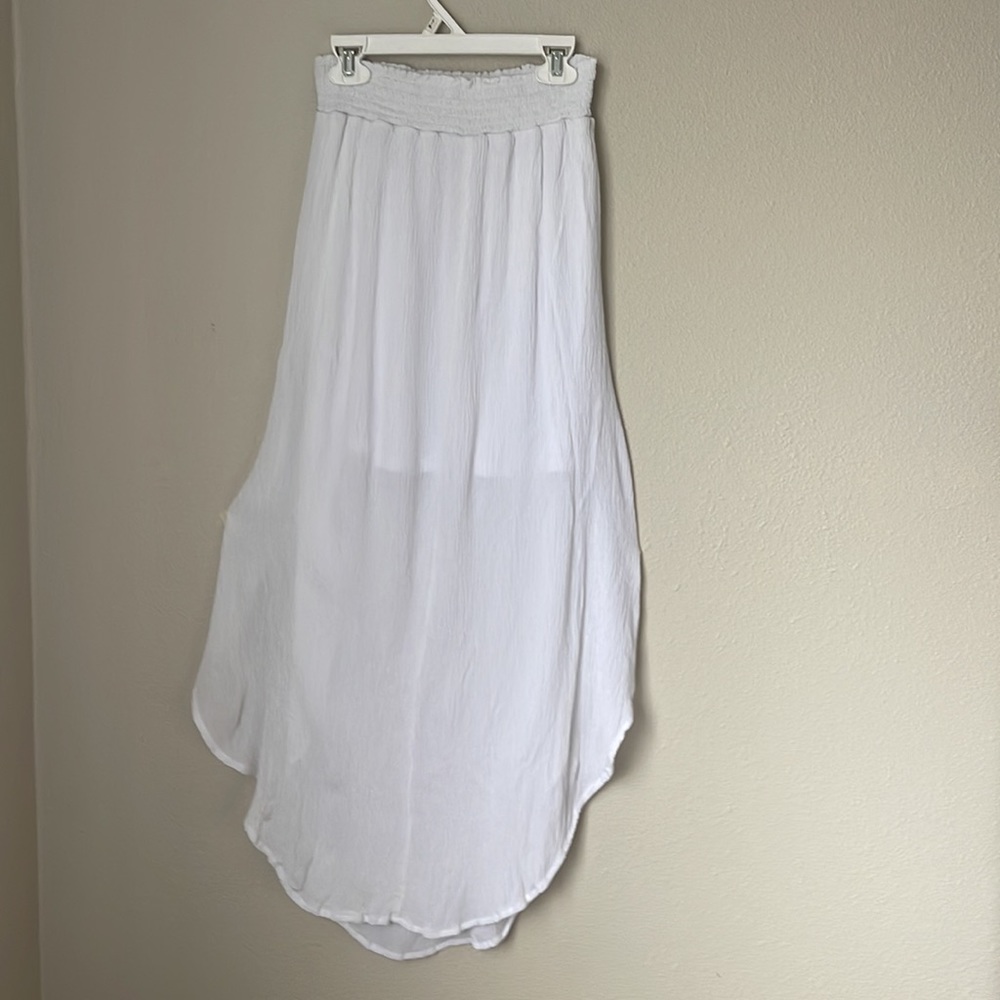 JOE B White Wrap Skirt - Picture 2 of 2